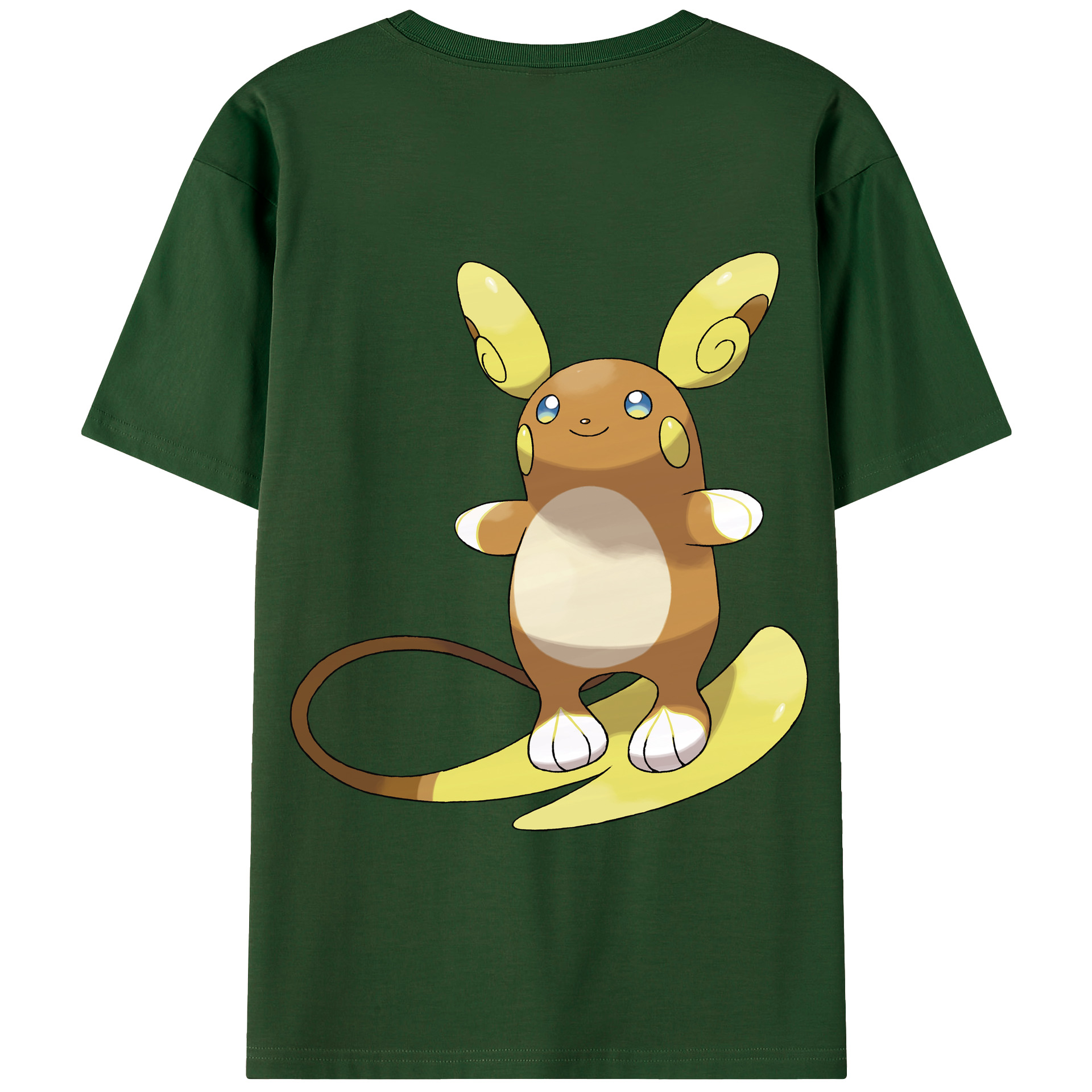 （画像用） ポケットモンスター Pokémon 綿100％半袖Tシャツ（背面プリント）